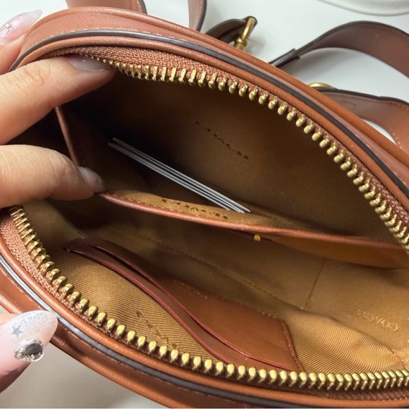 Coach Leatherware Camera Bag Badge Embroidered Veggie Garden - Picture 6 of 7